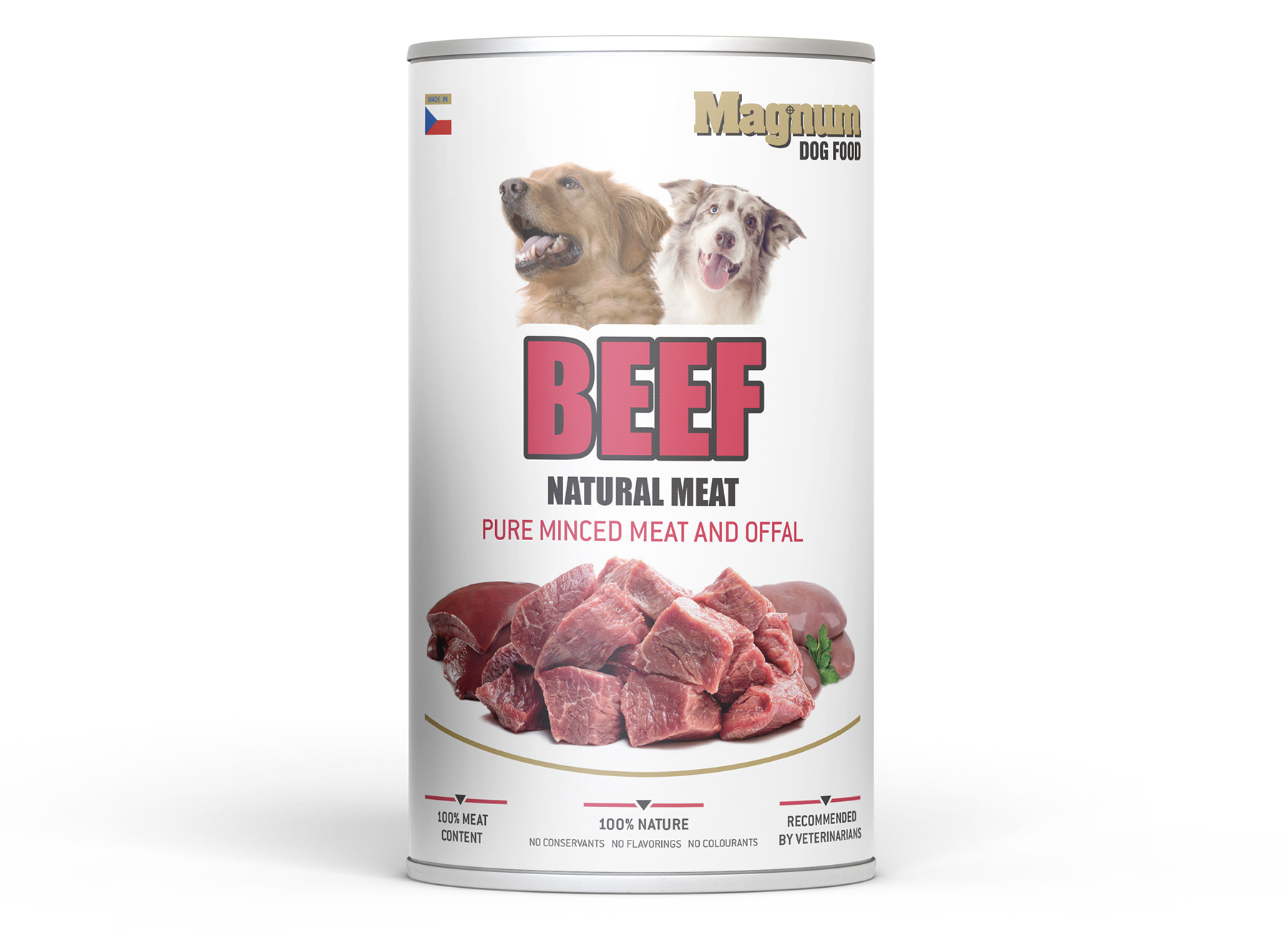 Konzerva Magnum Dog Food Beef pro psy