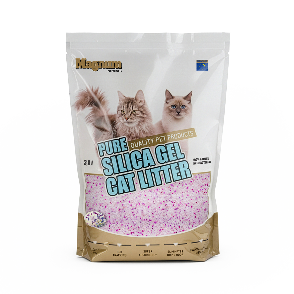 Stelivo Magnum Silica Gel Cat Litter Lavender
