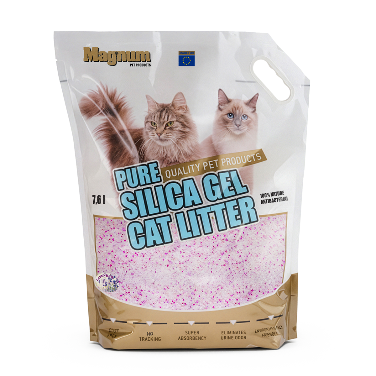 Stelivo Magnum Silica Gel Cat Litter Lavender