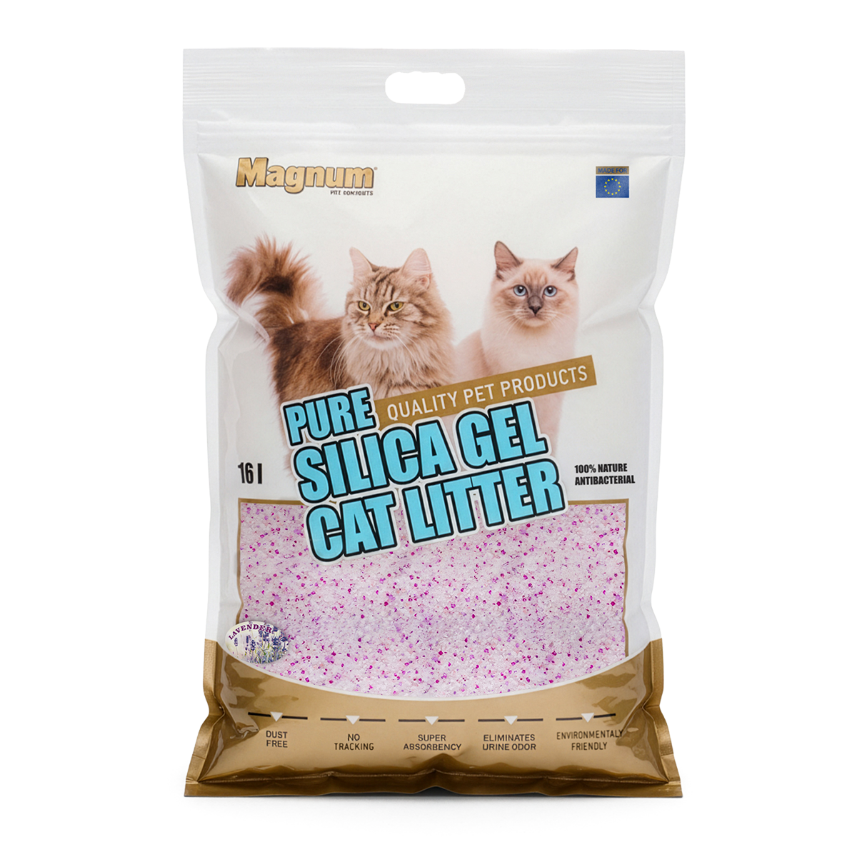 Stelivo Magnum Silica Gel Cat Litter Lavender