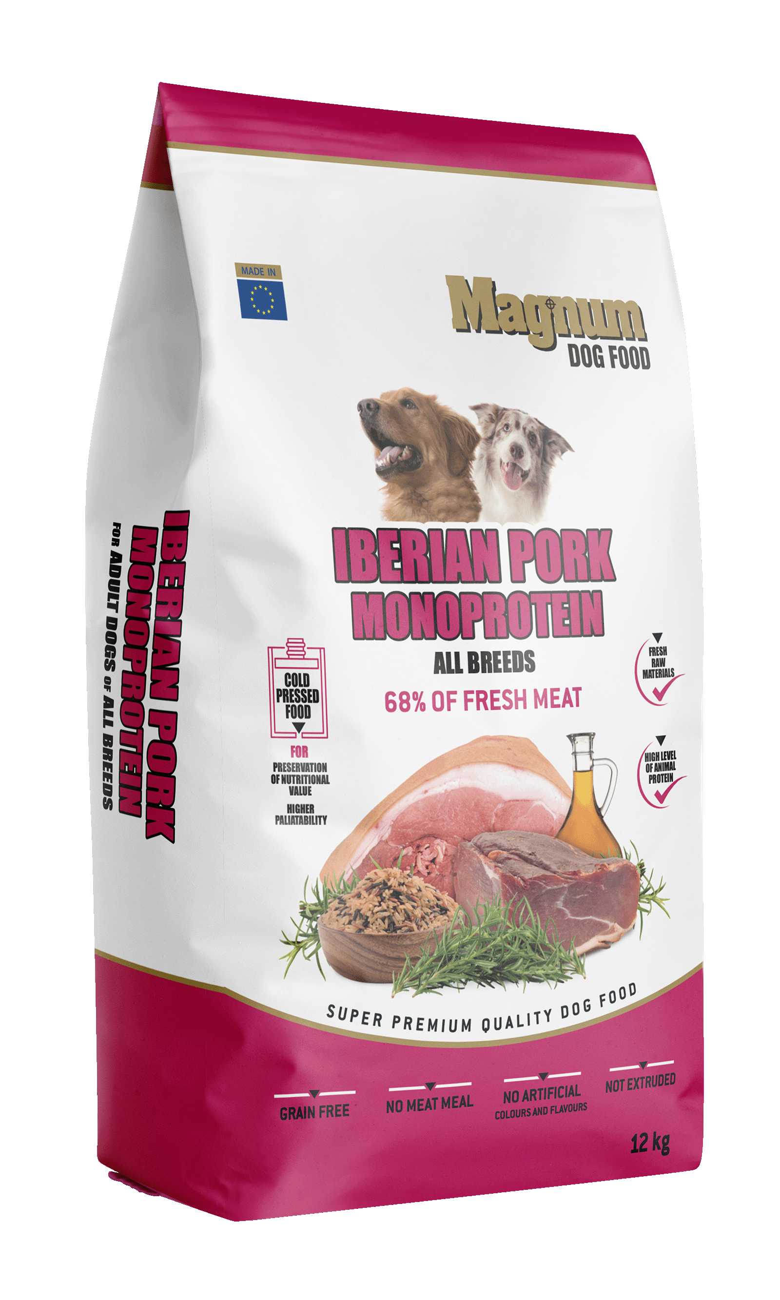 Granule Magnum Dog Food Iberian Pork Monoprotein